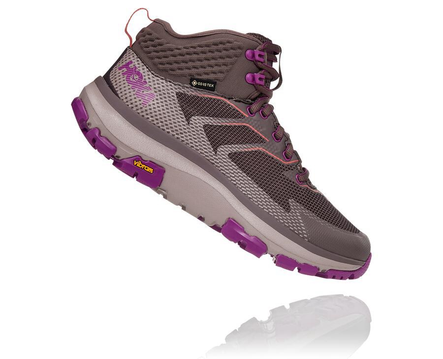 Hoka Australia One One Toa GORE-TEX - Womens Hiking Boots Purple - MTNZS-3479